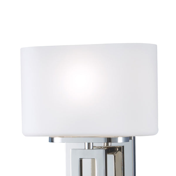 Atlas Hamilton 11.5" High 1-Light Wall Sconce - Polished Nickel Finish for Modern Indoor Elegance WL11087-NK