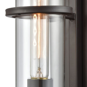 Atlas Holbrook 10'' High 1-Light Wall Sconce – Elegant Oil Rubbed Bronze Fixture for Stylish Illumination WL11088-BZ