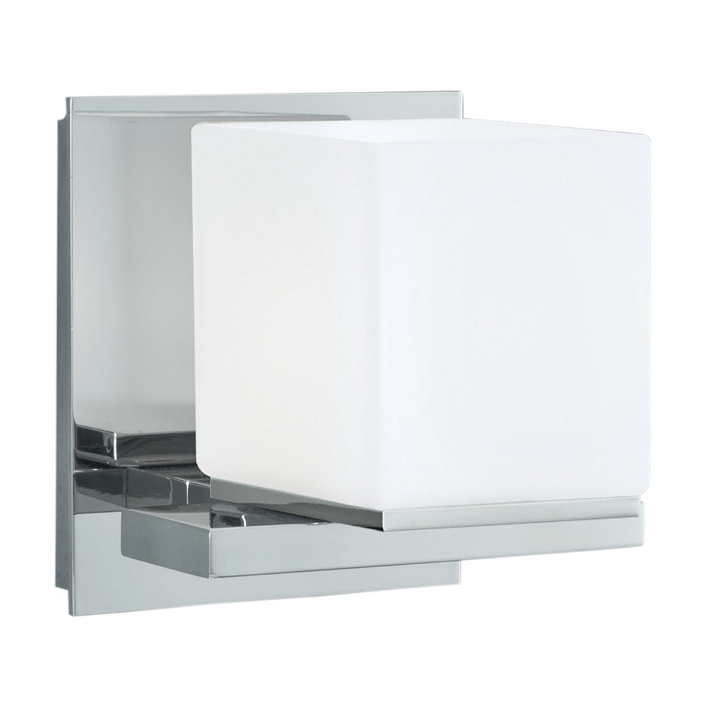 Atlas Icereto 5.5'' High 1-Light Chrome Sconce - Modern Accent Lighting for Hallways & Bathrooms WL11090-CH