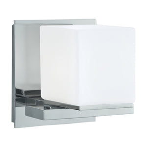Atlas Icereto 5.5'' High 1-Light Chrome Sconce - Modern Accent Lighting for Hallways & Bathrooms WL11090-CH