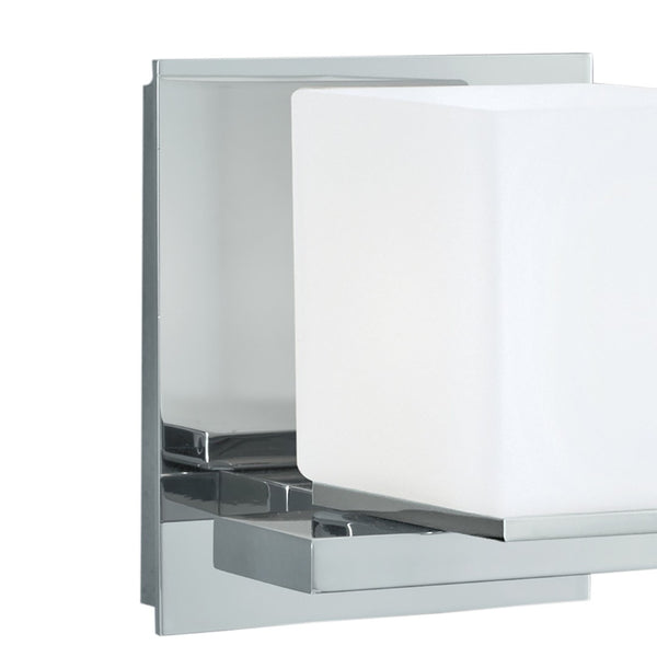 Atlas Icereto 5.5'' High 1-Light Chrome Sconce - Modern Accent Lighting for Hallways & Bathrooms WL11090-CH