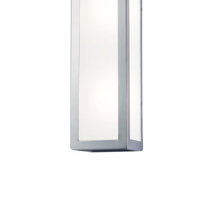 Atlas Kaset Modern Integrated LED Wall Sconce - Sleek Metal Design for Stylish Illumination in Any Space Brushed Nickel 18'' WL11095-NK