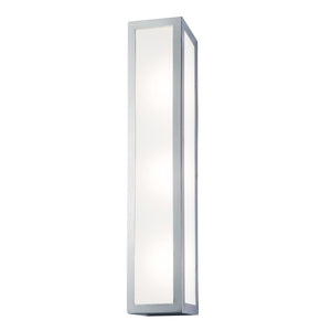Atlas Kaset Modern Integrated LED Wall Sconce - Sleek Metal Design for Stylish Illumination in Any Space Chrome 24'' WL11096-CH