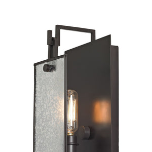 Atlas Lindhurst 1-Light Sconce - Elegant Oil Rubbed Bronze Fixture with Mercury Glass for Timeless Charm WL11102-BZ