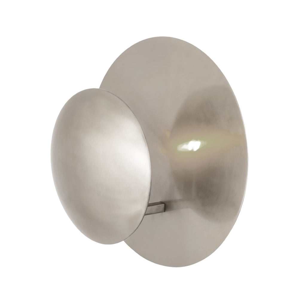 Atlas Lorens 12.5'' High 1-Light Wall Sconce - Polished Nickel, Modern Minimalist Design for Ambient Lighting WL11103-NK