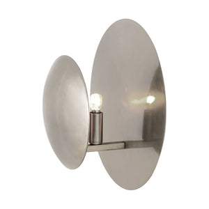Atlas Lorens 12.5'' High 1-Light Wall Sconce - Polished Nickel, Modern Minimalist Design for Ambient Lighting WL11103-NK