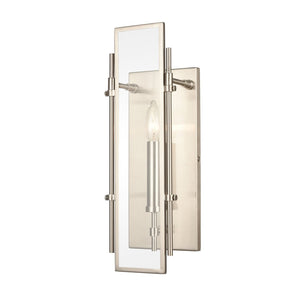 Atlas Mechanist 17'' High Industrial-Style 1-Light Sconce for Modern Elegance and Practical Illumination Chrome WL11109-CH