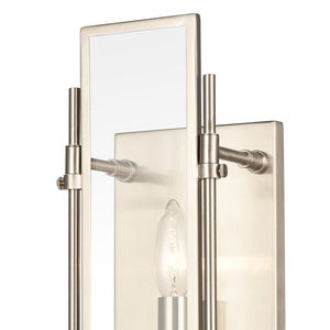 Atlas Mechanist 17'' High Industrial-Style 1-Light Sconce for Modern Elegance and Practical Illumination Chrome WL11109-CH