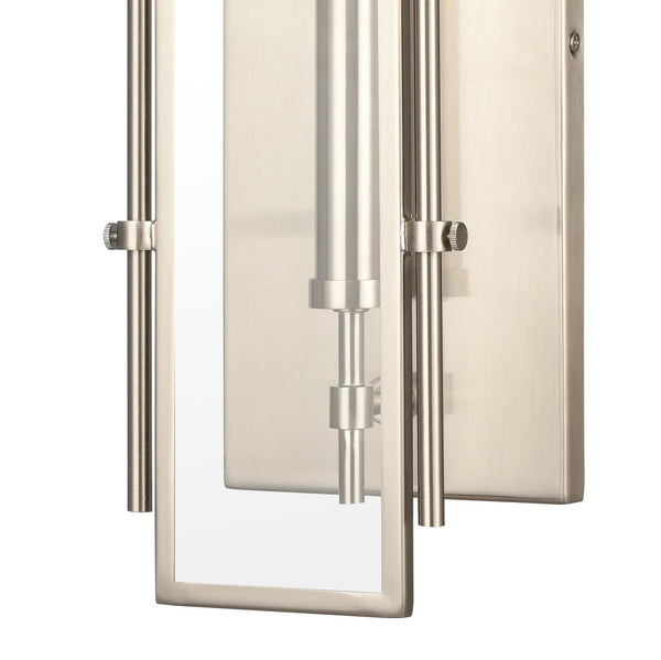 Atlas Mechanist 17'' High Industrial-Style 1-Light Sconce for Modern Elegance and Practical Illumination Chrome WL11109-CH