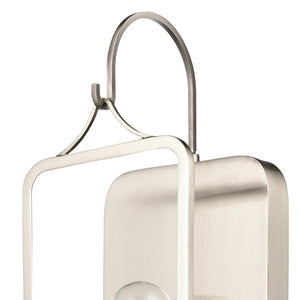 Atlas Merge 15" High 1-Light Sconce - Mid-Century Modern Design for Elegant Ambient Illumination Satin Nickel WL11110-CH