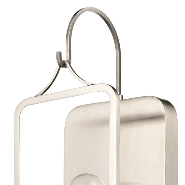 Atlas Merge 15" High 1-Light Sconce - Mid-Century Modern Design for Elegant Ambient Illumination Satin Nickel WL11110-CH