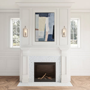 Atlas Merge 15" High 1-Light Sconce - Mid-Century Modern Design for Elegant Ambient Illumination Satin Nickel WL11110-CH