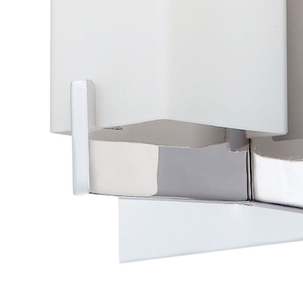 Atlas Moderno 8.3'' Sleek 1-Light Wall Sconce for Contemporary Spaces - Ideal for Bathrooms & Hallways Chrome WL11115-CH