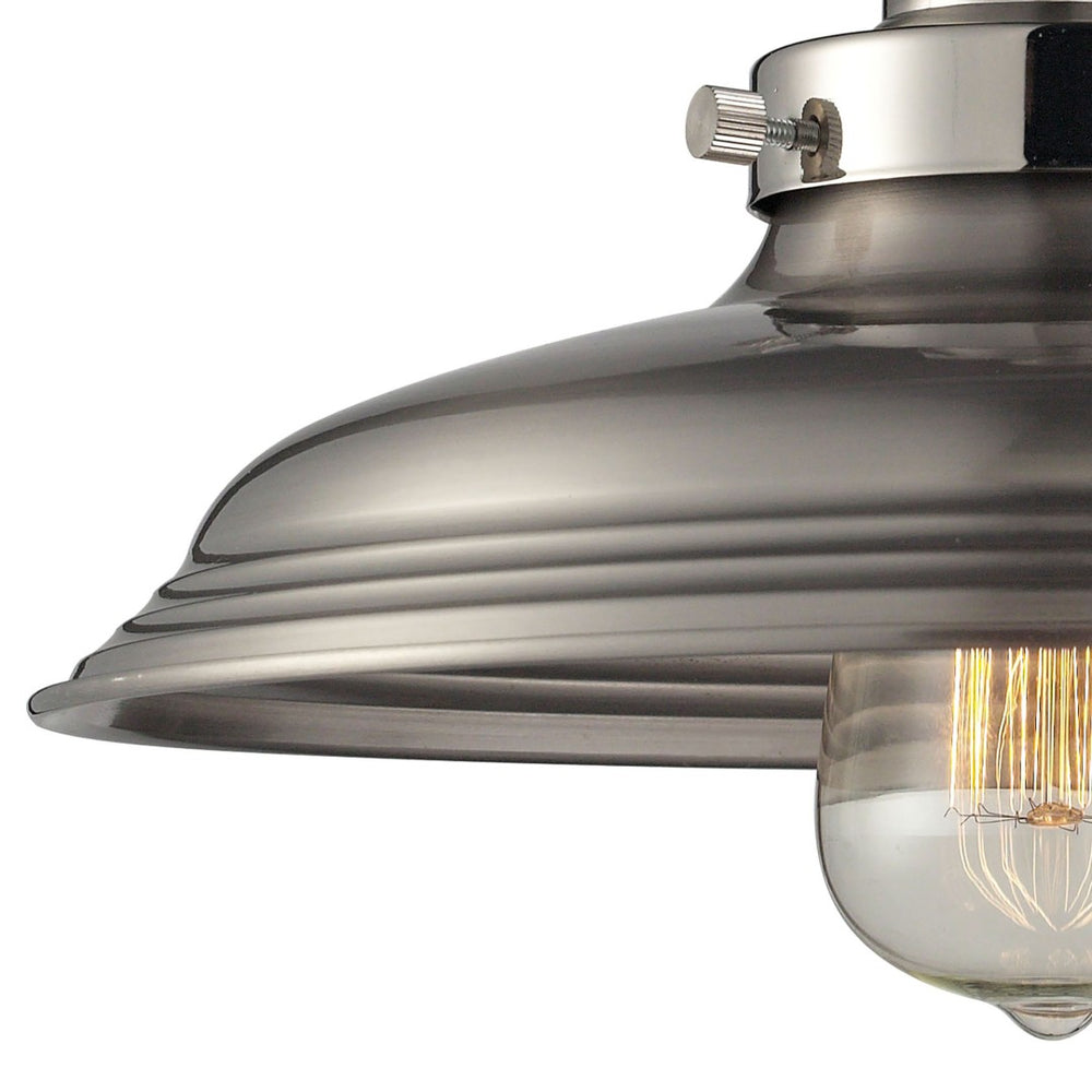 Atlas Newberry 1-Light Wall Sconce - Elegant Satin Nickel Design for Vintage & Modern Home Décor WL11119-NK