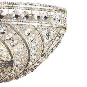 Atlas Renaissance 2-Light Sconce in Sunset Silver – Elegant Crystal & Metal Design for Timeless Illumination WL11133-SV
