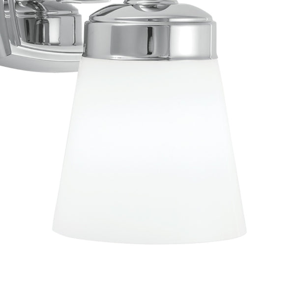 Atlas Soft Square 1-Light Wall Sconce - Polished Chrome, Transitional Design for Hallways & Living Spaces WL11146-CH
