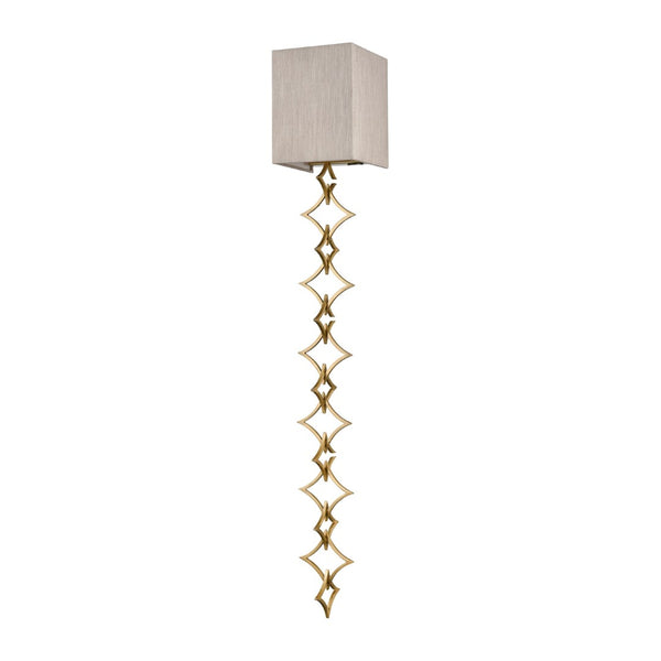 Atlas To the Point 9'' High 1-Light Aged Brass Wall Sconce with Warm Glow for Elegant Accent Lighting WL11159-BS