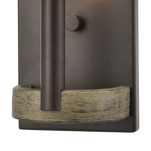 Atlas Transitions 8'' High 1-Light Sconce - Stylish Oil Rubbed Bronze Fixture for Farmhouse Decor WL11160-BZ