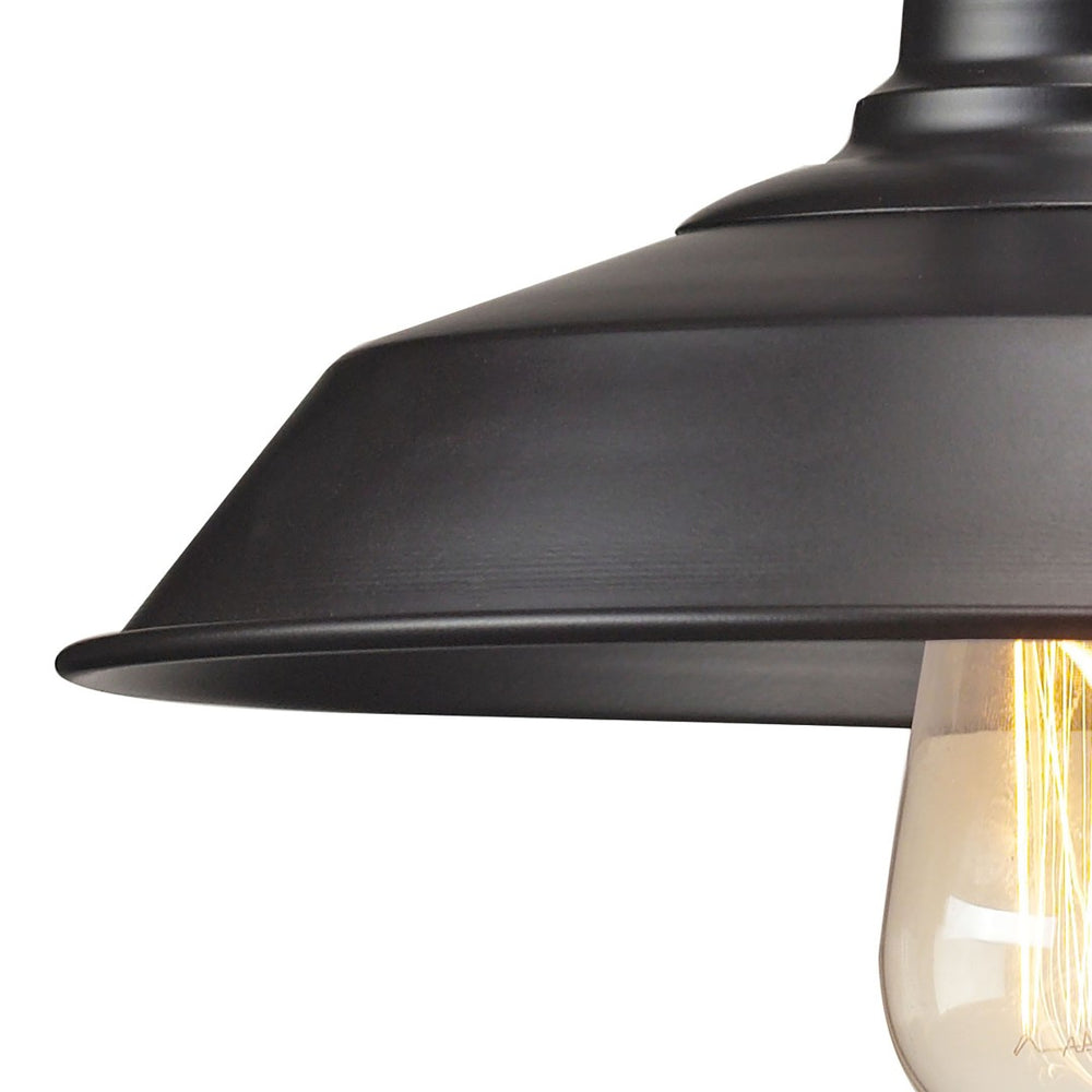 Atlas Urban Lodge 10" High 1-Light Wall Sconce - Vintage-Inspired Oil Rubbed Bronze for Chic Interiors WL11164-BZ