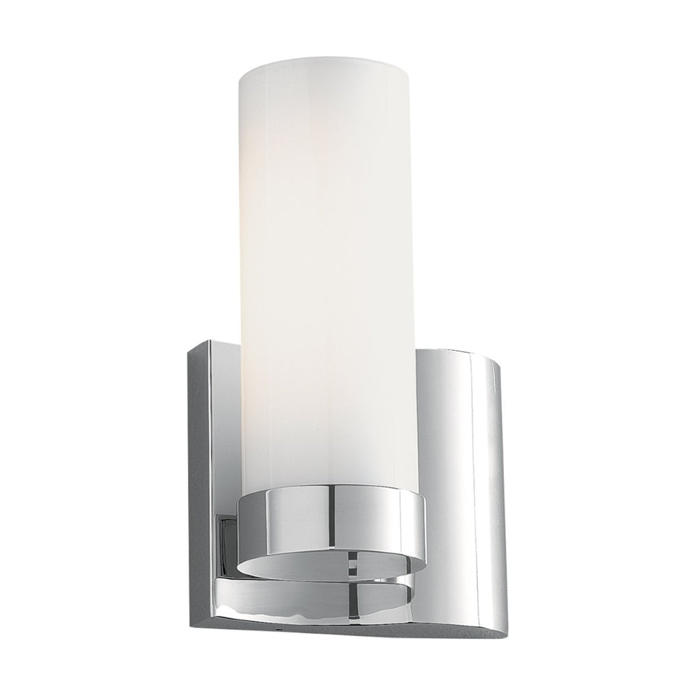 Atlas Wave 12.75'' High 1-Light Sconce - Modern Minimalist Design for Elegant Ambient Lighting Solutions Chrome WL11166-CH