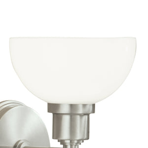 Atlas Whitman 1-Light Wall Sconce - Classic Elegance for Hallways, Bedrooms, and Entryways Lighting Brushed Nickel WL11170-NK1