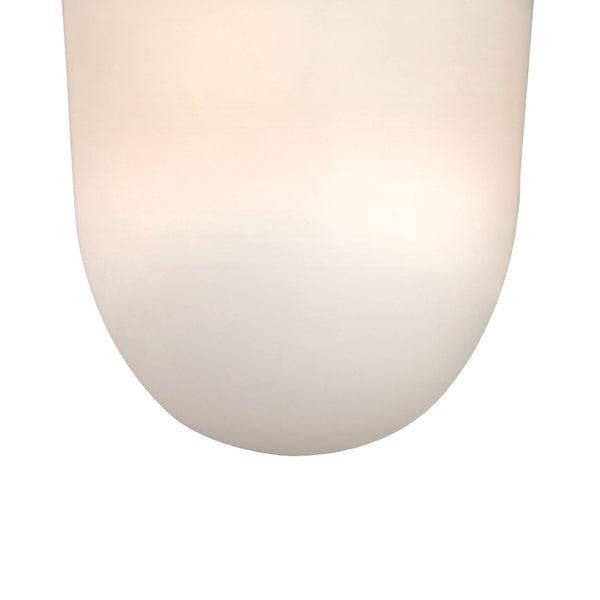 Atlas Whitmore 8'' High 1-Light Sconce - Elegant Brushed Nickel Tulip Shade for Timeless Indoor Lighting WL11171-NK