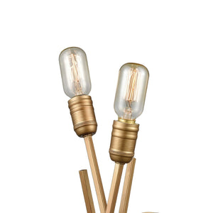 Atlas Xenia 20-Inch High 4-Light Wall Sconce - Adjustable Modern Design for Stylish Indoor Lighting Matte Gold 5'' WL11173-GD