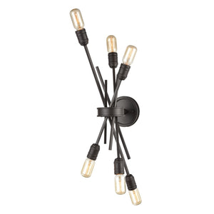 Atlas Xenia 20-Inch High 4-Light Wall Sconce - Adjustable Modern Design for Stylish Indoor Lighting Oil Rubbed Bronze 10'' WL11174-BZ