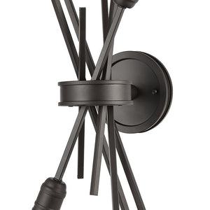 Atlas Xenia 20-Inch High 4-Light Wall Sconce - Adjustable Modern Design for Stylish Indoor Lighting Oil Rubbed Bronze 10'' WL11174-BZ