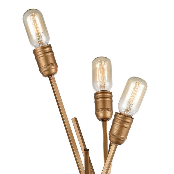 Atlas Xenia 20-Inch High 4-Light Wall Sconce - Adjustable Modern Design for Stylish Indoor Lighting Matte Gold 10'' WL11174-GD