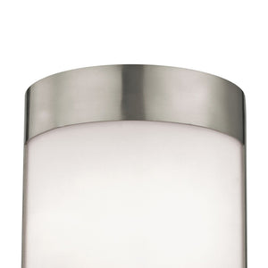 Atlas Zenith 10" Wall Sconce - Contemporary Brushed Nickel Fixture with Frosted Glass for Soft Illumination WL11175-SV