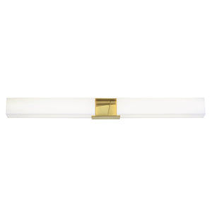 Atlas Artemis 36'' Wide Integrated LED Vanity Light - Modern Illumination for Stylish Bathrooms & Spaces Satin Brass WL11192-BS