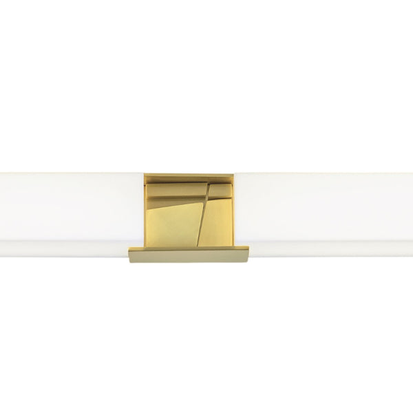 Atlas Artemis 36'' Wide Integrated LED Vanity Light - Modern Illumination for Stylish Bathrooms & Spaces Satin Brass WL11192-BS