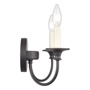Atlas Cecil 14'' Wide 2-Light Vanity Light Fixture - Timeless Elegance for Modern Bathroom Spaces Matte Black WL11249-BK