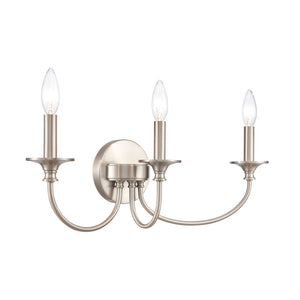 Atlas Cecil 14'' Wide 2-Light Vanity Light Fixture - Timeless Elegance for Modern Bathroom Spaces Brushed Nickel WL11250-NK