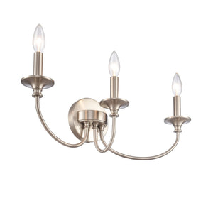 Atlas Cecil 14'' Wide 2-Light Vanity Light Fixture - Timeless Elegance for Modern Bathroom Spaces Brushed Nickel WL11250-NK