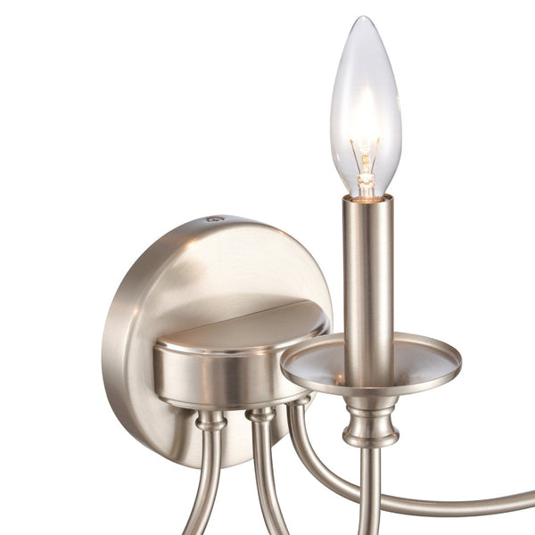 Atlas Cecil 14'' Wide 2-Light Vanity Light Fixture - Timeless Elegance for Modern Bathroom Spaces Brushed Nickel WL11250-NK