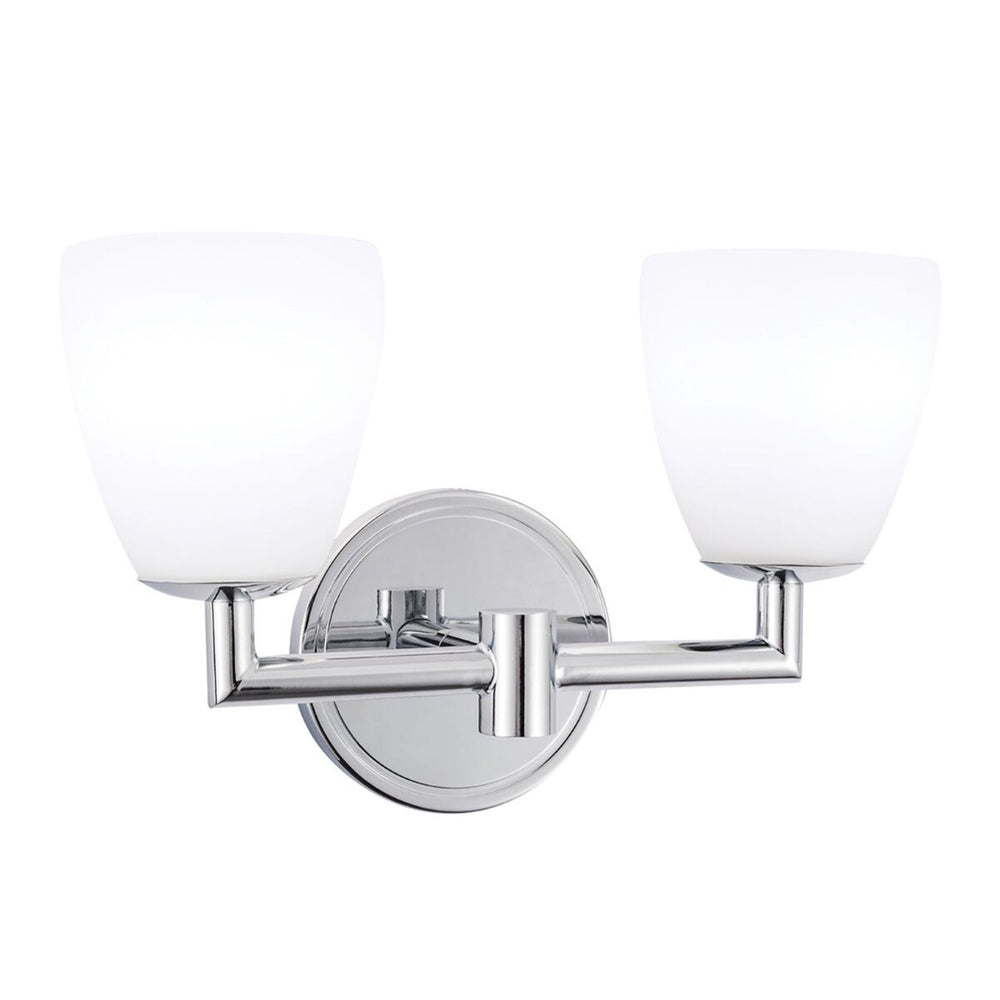 Atlas Chancellor 11'' Wide Integrated LED Vanity Light - Timeless Design for Elegant Bathroom Illumination Chrome WL11253-CH