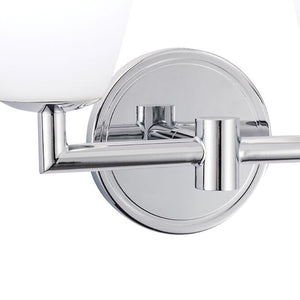 Atlas Chancellor 11'' Wide Integrated LED Vanity Light - Timeless Design for Elegant Bathroom Illumination Chrome WL11253-CH