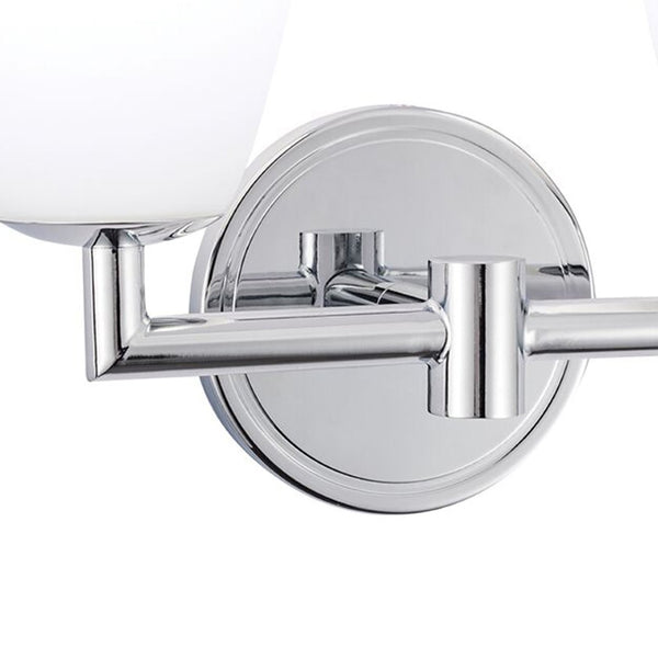 Atlas Chancellor 11'' Wide Integrated LED Vanity Light - Timeless Design for Elegant Bathroom Illumination Chrome WL11253-CH