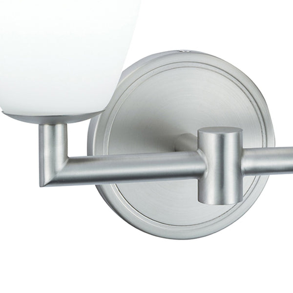 Atlas Chancellor 11'' Wide Integrated LED Vanity Light - Timeless Design for Elegant Bathroom Illumination Brushed Nickel WL11253-NK