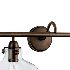 Atlas Clara 2-Light Vanity Light in Architectural Bronze - Timeless Design for Classic Bathroom Elegance WL11257-BZ