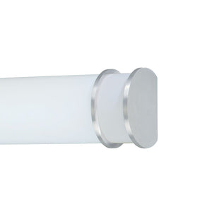 Atlas Clarion 25'' Wide 2-Light Wall Lamp - Modern Brushed Nickel Fixture for Elegant Indoor Lighting WL11258-NK