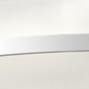 Atlas Curvato LED Vanity Light Fixture – Modern Design with Soft Illumination for Elegant Bathrooms and Dressing Areas Polished Chrome 16'' WL11271-CH
