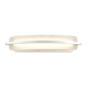 Atlas Curvato LED Vanity Light Fixture – Modern Design with Soft Illumination for Elegant Bathrooms and Dressing Areas Polished Chrome 25.5'' WL11272-CH