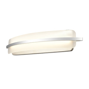 Atlas Curvato LED Vanity Light Fixture – Modern Design with Soft Illumination for Elegant Bathrooms and Dressing Areas Polished Chrome 25.5'' WL11272-CH
