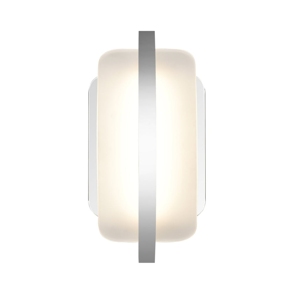 Atlas Curvato LED Vanity Light Fixture – Modern Design with Soft Illumination for Elegant Bathrooms and Dressing Areas Polished Chrome 5.5'' WL11273-CH