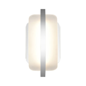 Atlas Curvato LED Vanity Light Fixture – Modern Design with Soft Illumination for Elegant Bathrooms and Dressing Areas Polished Chrome 5.5'' WL11273-CH