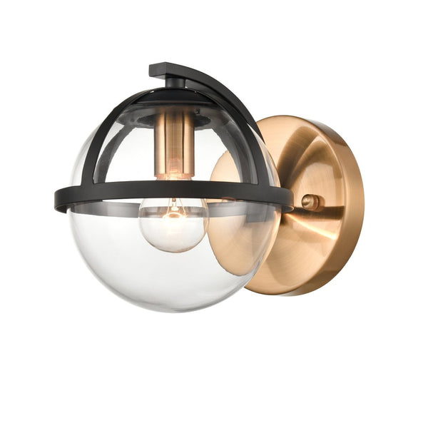 Atlas Davenay 2-Light Vanity Light Fixture – Midcentury Modern Design for Stylish Bathroom Illumination Satin Brass 6'' WL11277-BS