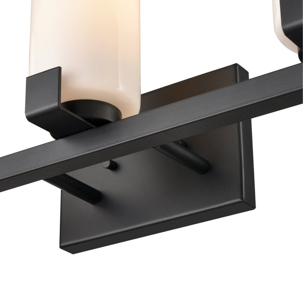 Atlas Dressler 22'' Wide 3-Light Vanity Light – Stylishly Illuminate Your Bathroom with Modern Elegance Matte Black WL11282-BK